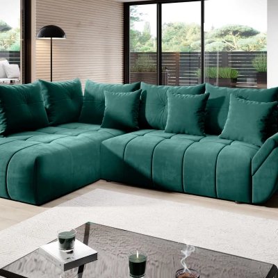 Sedačka s úložným prostorem MAGIA - zelená