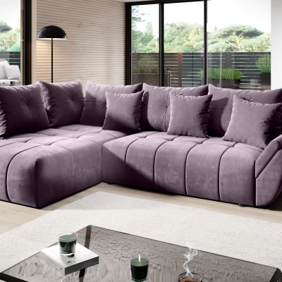 Sedačka s úložným prostorem MAGIA - světle fialová