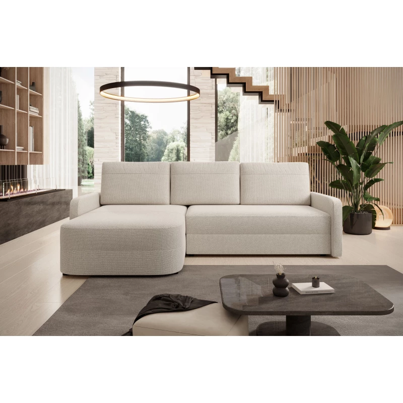 Rozkládací sedací souprava NADRAH - béžová