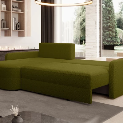 Rozkládací sedací souprava NADRAH - olivová