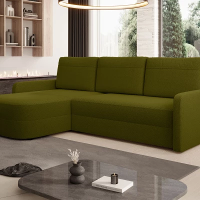 Rozkládací sedací souprava NADRAH - olivová