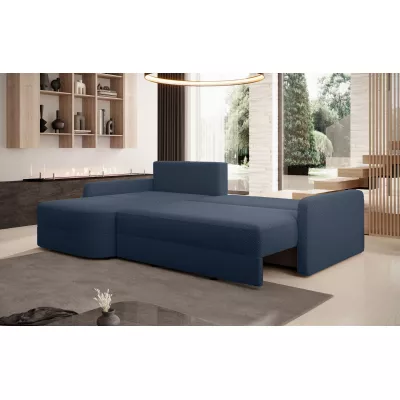 Rozkládací sedací souprava NADRAH - tmavě modrá