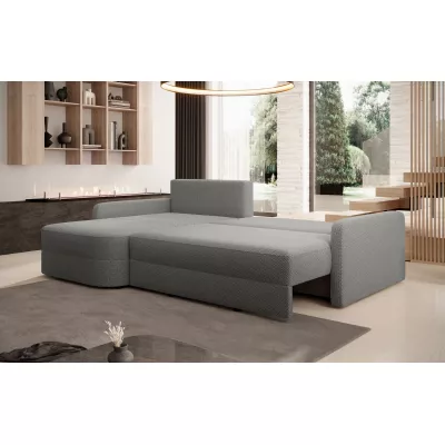 Rozkládací sedací souprava NADRAH - světle šedá