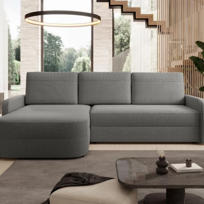 Rozkládací sedací souprava NADRAH - světle šedá