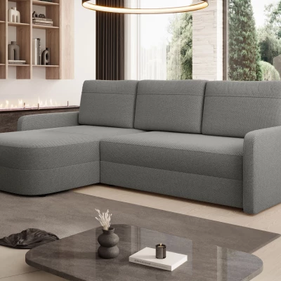 Rozkládací sedací souprava NADRAH - světle šedá