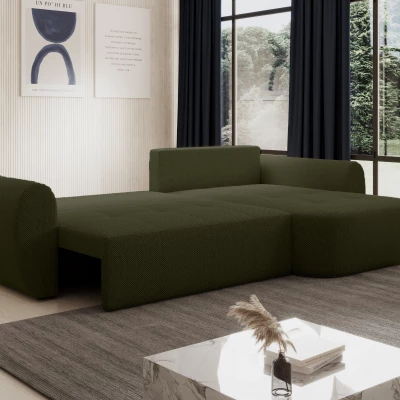 Designová sedací souprava HANELORA - khaki