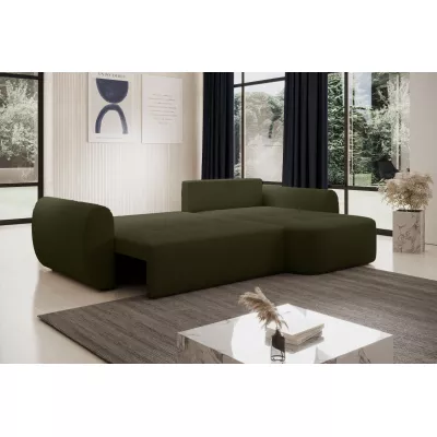 Designová sedací souprava HANELORA - khaki