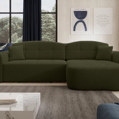 Designová sedací souprava HANELORA - khaki