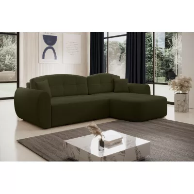 Designová sedací souprava HANELORA - khaki
