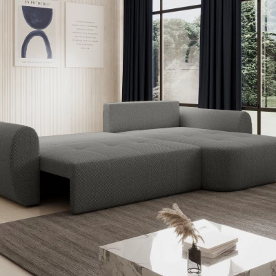 Designová sedací souprava HANELORA - světle šedá
