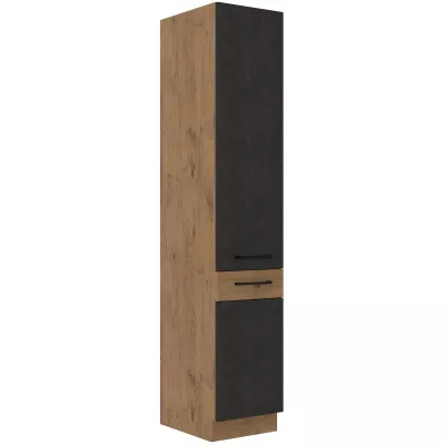 Potravinová skříň VANYA - šířka 40 cm, matera / dub lancelot