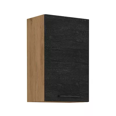 Horní kuchyňská skříňka VANYA - šířka 45 cm, matera / dub lancelot