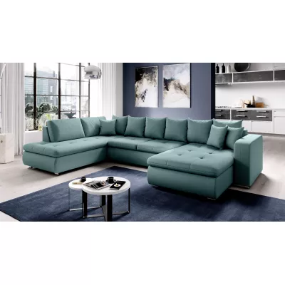 Sedací souprava do U DAFNI - tyrkysová