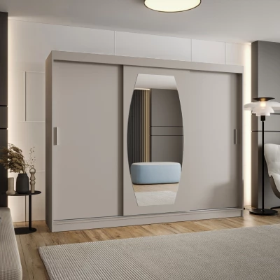 Šatní skříň 250 cm SEYMA - kašmírová