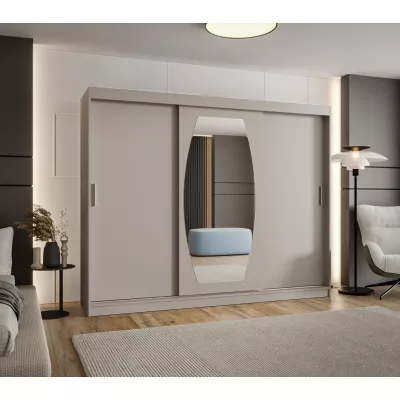 Šatní skříň 250 cm SEYMA - kašmírová