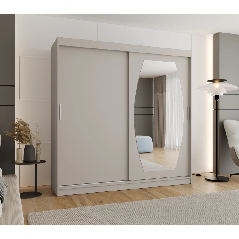 Šatní skříň 200 cm SEYMA - kašmírová