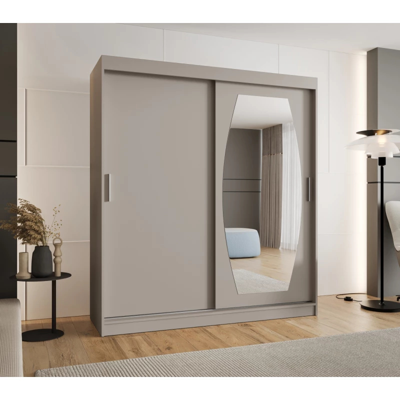 Šatní skříň 180 cm SEYMA - kašmírová