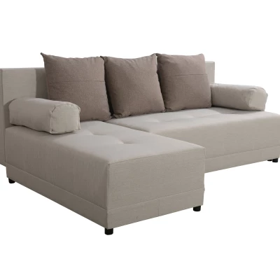 Malá sedací souprava VANESA - béžová / hnědá