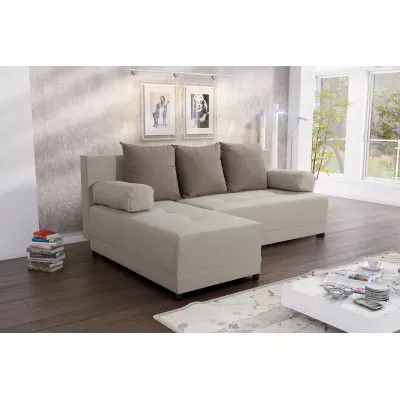 Malá sedací souprava VANESA - béžová / hnědá