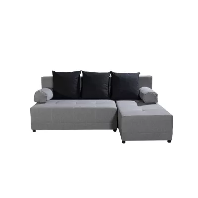 Malá sedací souprava VANESA - šedá / černá