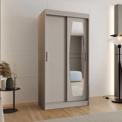 Šatní skříň 100 cm SEYMA - kašmírová