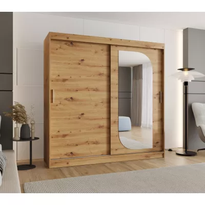 Šatní skříň 200 cm CEYDA - dub artisan