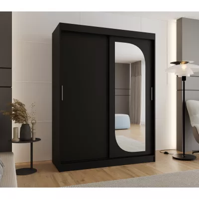 Šatní skříň 150 cm CEYDA - černá