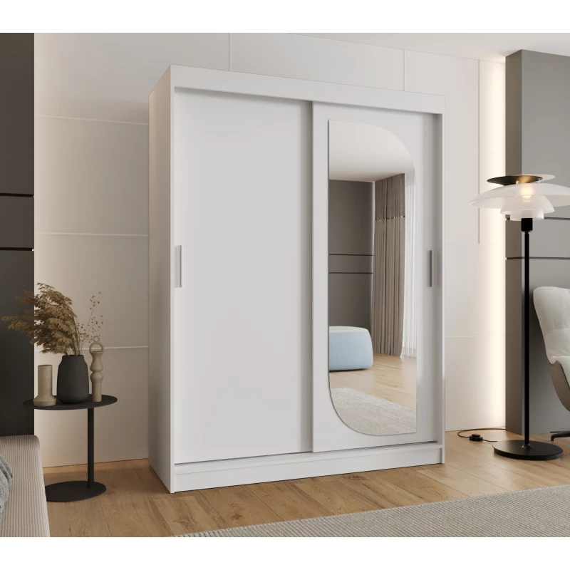 Šatní skříň 150 cm CEYDA - bílá