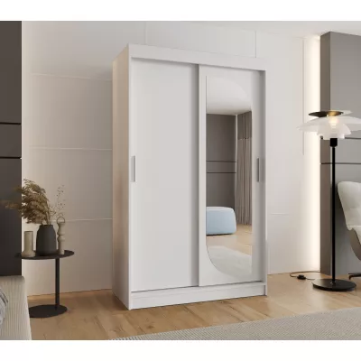 Šatní skříň 120 cm CEYDA - bílá