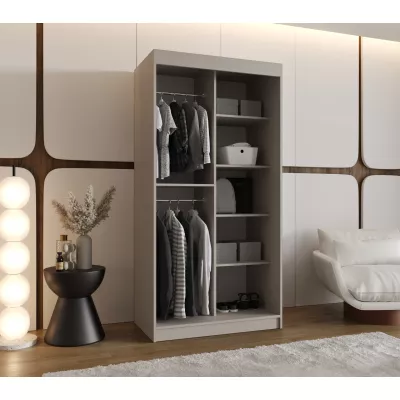 Šatní skříň 100 cm CEYDA - kašmírová