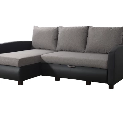 Sedačka do obývacího pokoje RAYMONDE - černá / šedá