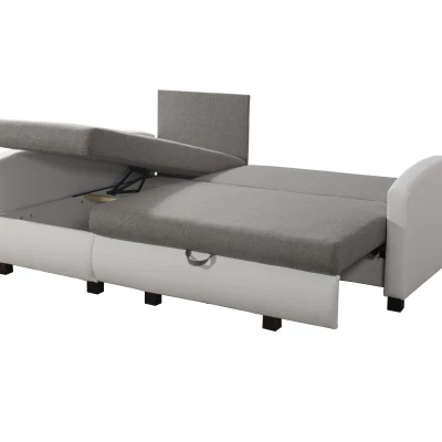 Sedačka do obývacího pokoje RAYMONDE - bílá / šedá