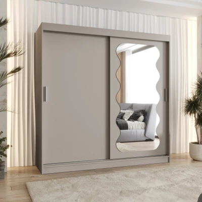 Šatní skříň 200 cm ROZANA - kašmírová