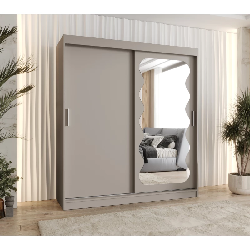 Šatní skříň 180 cm ROZANA - kašmírová