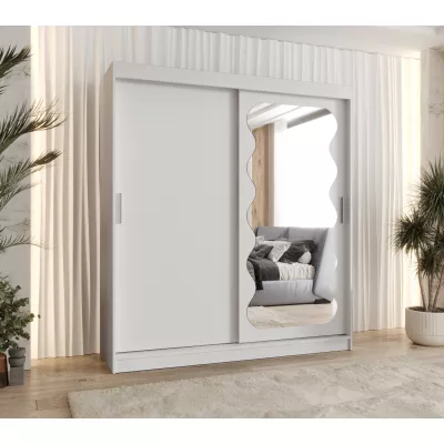 Šatní skříň 180 cm ROZANA - bílá