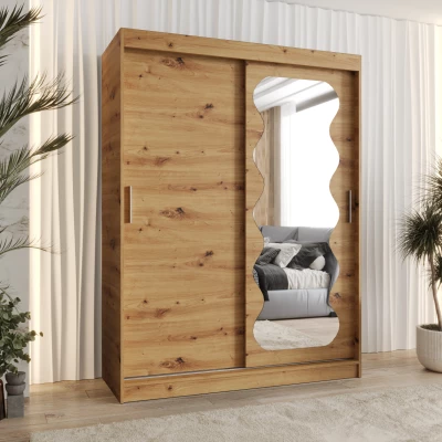 Šatní skříň 150 cm ROZANA - dub artisan