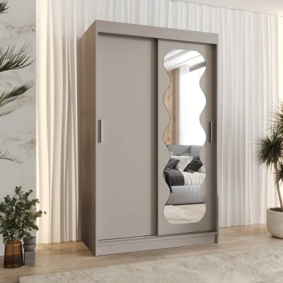 Šatní skříň 120 cm ROZANA - kašmírová