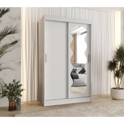 Šatní skříň 120 cm ROZANA - bílá