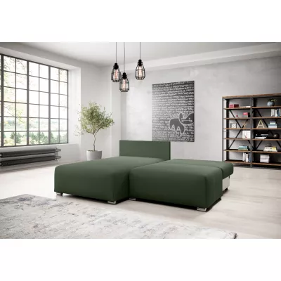 Malá sedací souprava ROSIANA - zelená, pravý roh