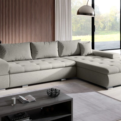 Sedací souprava s úložným prostorem EDERA - šedá