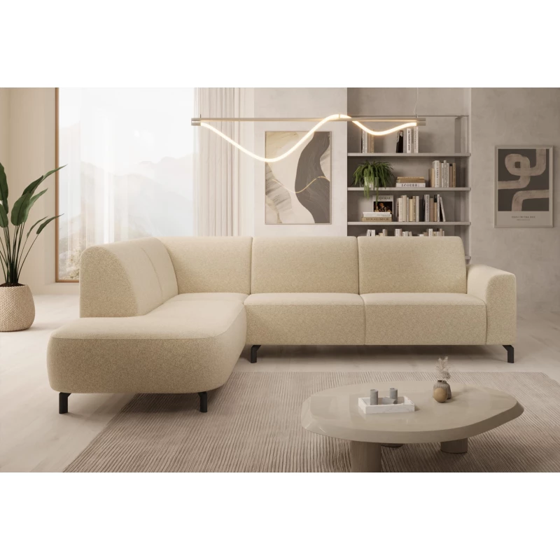 Elegantní sedací souprava ZAVAHA - béžová, levý roh