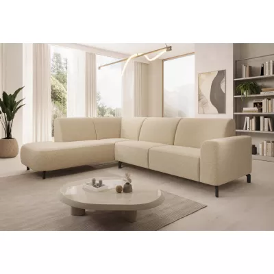 Elegantní sedací souprava ZAVAHA - béžová, levý roh