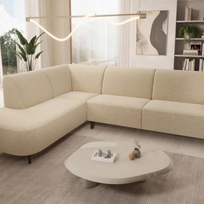Elegantní sedací souprava ZAVAHA - béžová, levý roh