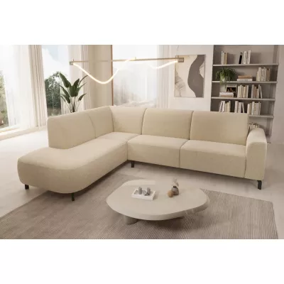 Elegantní sedací souprava ZAVAHA - béžová, levý roh