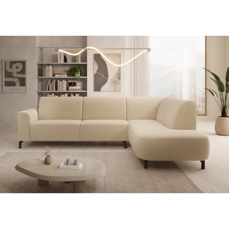 Elegantní sedací souprava ZAVAHA - béžová, pravý roh