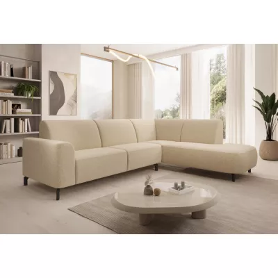 Elegantní sedací souprava ZAVAHA - béžová, pravý roh