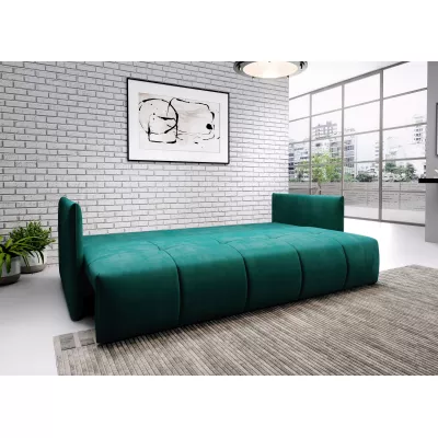 Třímístná pohovka VALENTINI - hořčicová