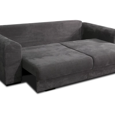 Čalouněná trojmístná pohovka SAHRADA - fialová / světle šedá / růžová