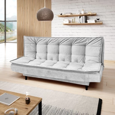 Čalouněná třímístná pohovka ULJANA - světle šedá