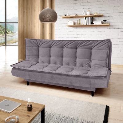 Čalouněná třímístná pohovka ULJANA - fialová